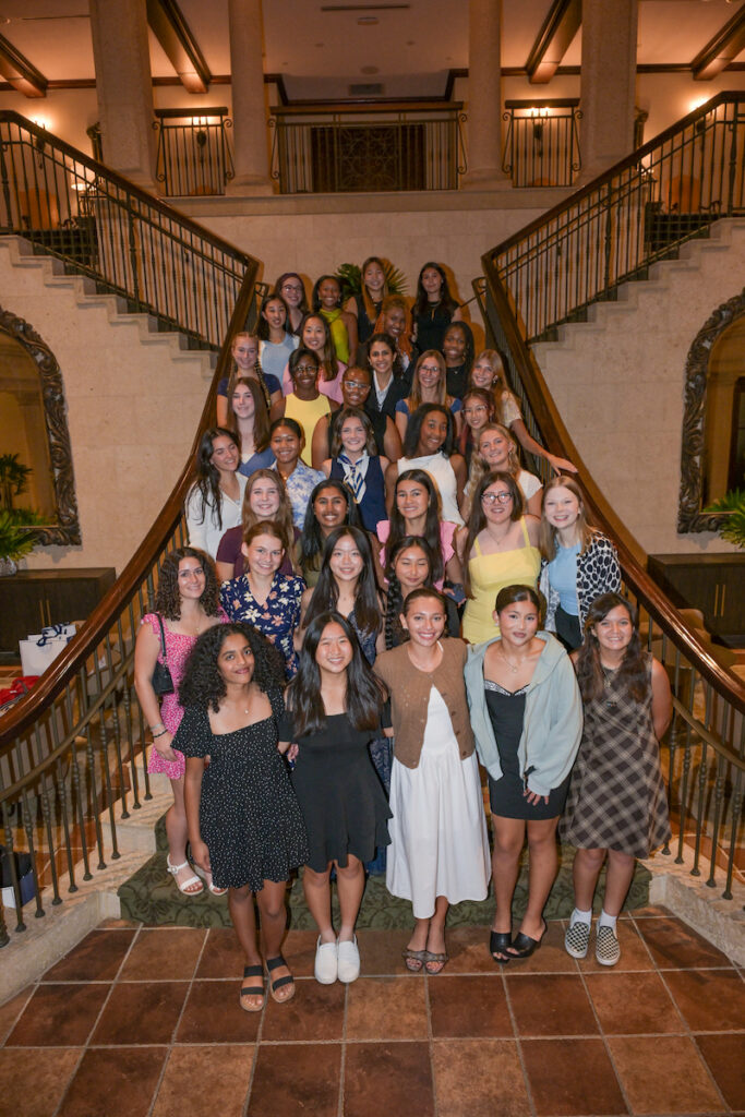 Thirty-six girls attended the 2026 First Tee Girls' Academy, with a welcome dinner at TPC Sawgrass.
